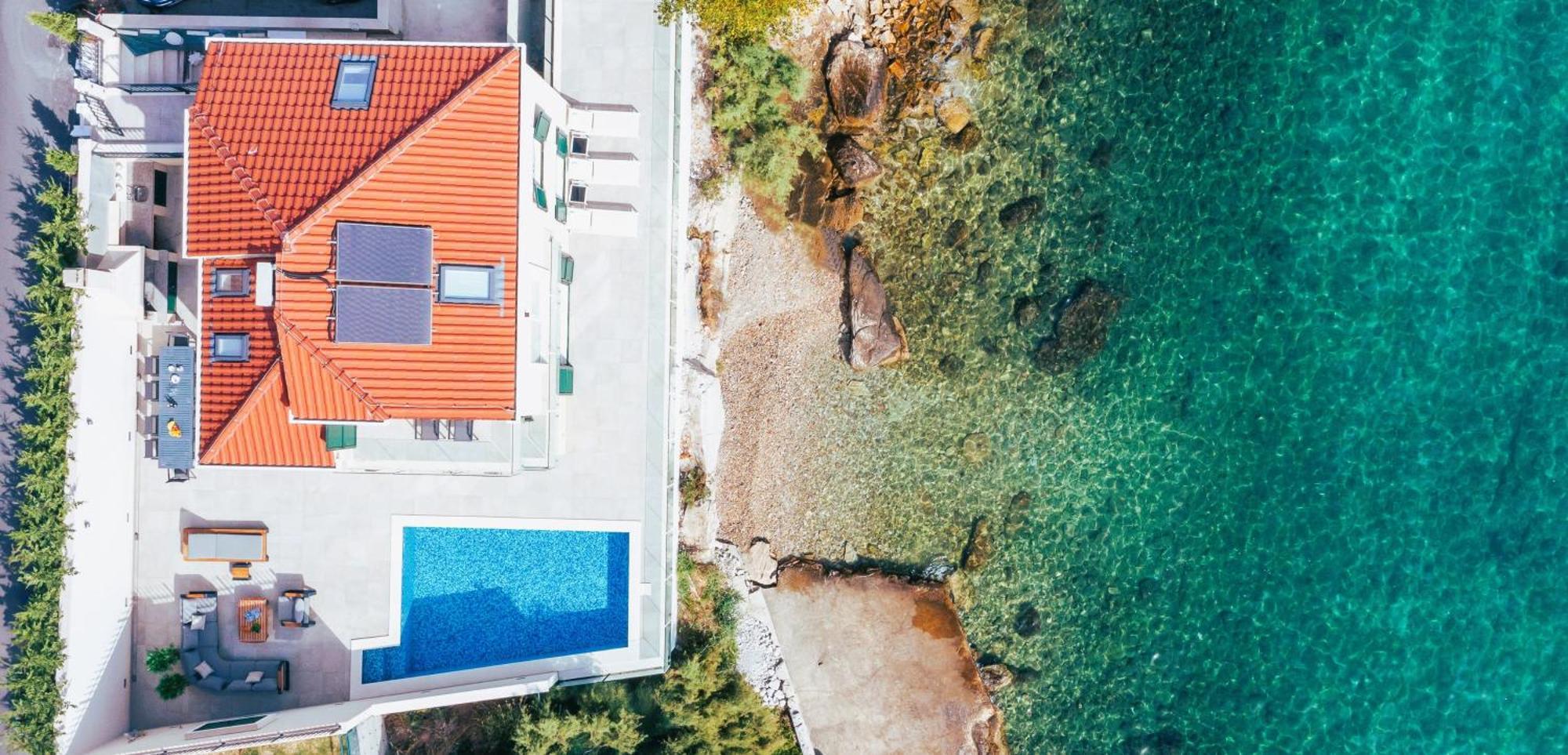 Epetium Beach Villa Спліт Екстер'єр фото