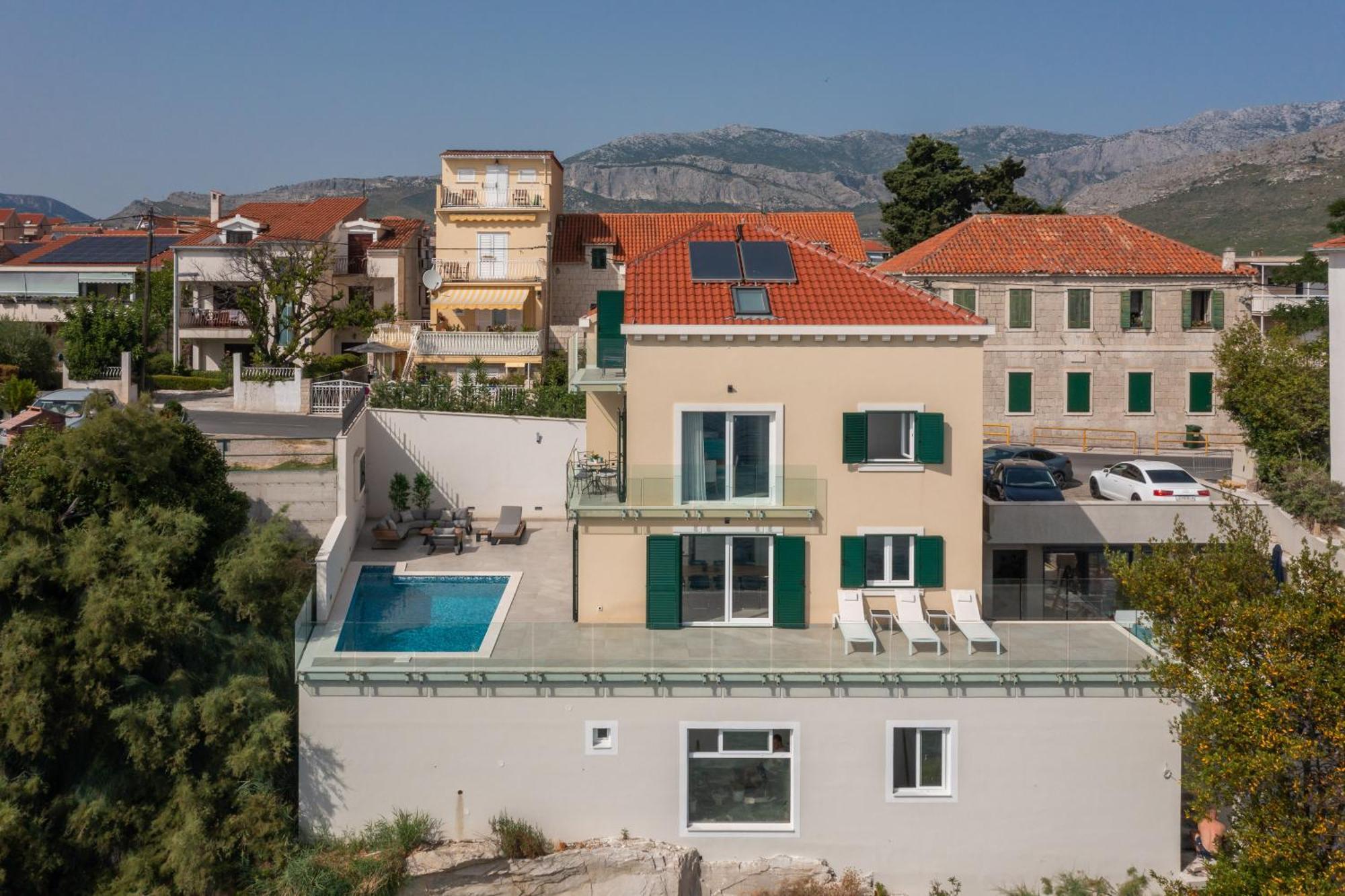 Epetium Beach Villa Спліт Екстер'єр фото