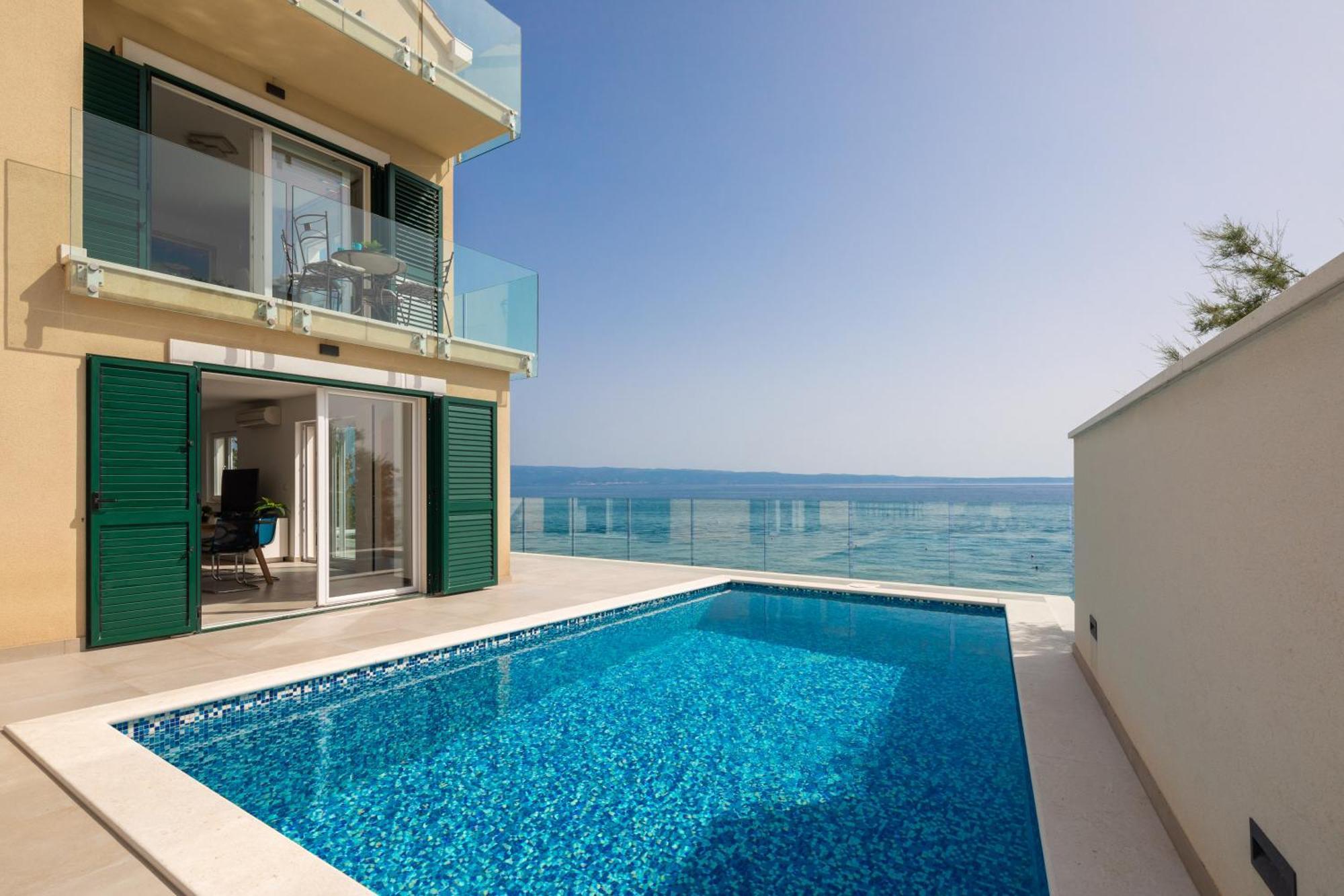 Epetium Beach Villa Спліт Екстер'єр фото