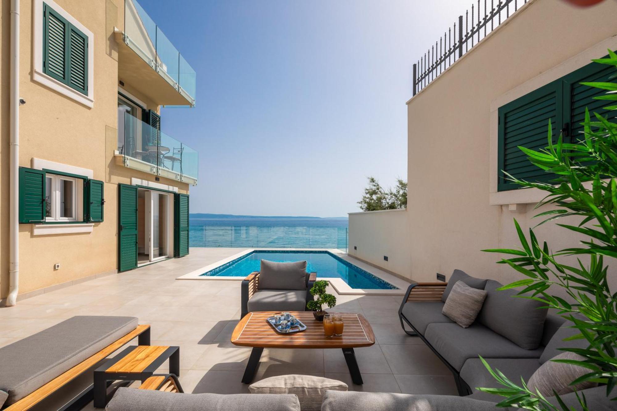 Epetium Beach Villa Спліт Екстер'єр фото